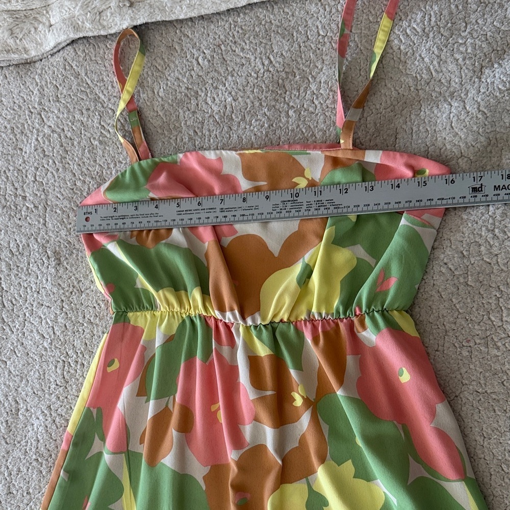 Social Standards by Sanctuary Vibrant Hippie Floral Maxi Dress Small - Picture 4 of 5
